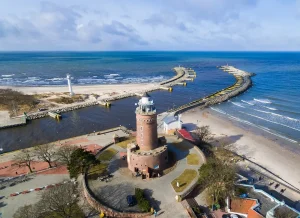 Kolberg: Ostseeklima und Solebäder mit Torfschlamm für Atemwege und Herz-Kreislauf in Polen