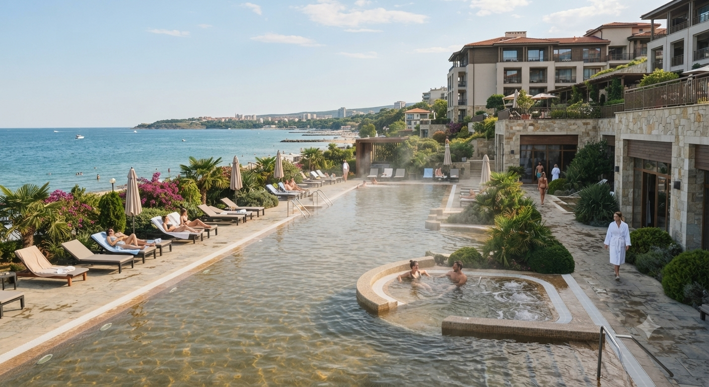 Kurorte in Bulgarien: Varna mit Schwarzmeerklima, Luga-Therapie und Thermalquellen am Meer